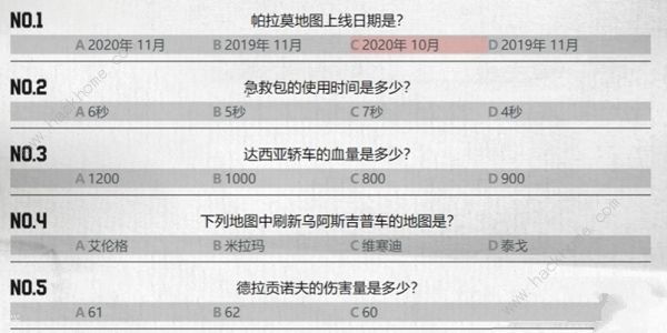 pubg吃鸡知识竞赛题库答案大全 绝地求生吃鸡知识竞赛满分答案一览图片3