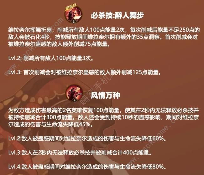 剑与远征维拉奈尔技能攻略 维拉奈尔技能属性刻印一览​