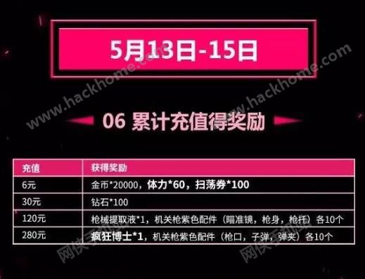 全民突击5月13日8大福利汇总 装备礼包拥兵大放送图片6