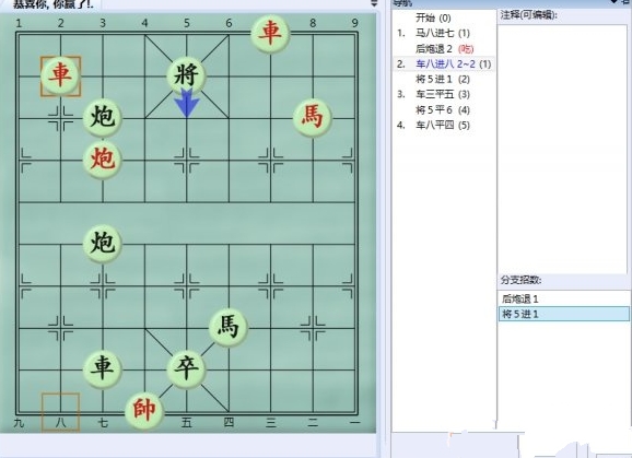 大多数游戏象棋残局攻略大全 所有象棋残局解法步骤一览图片3