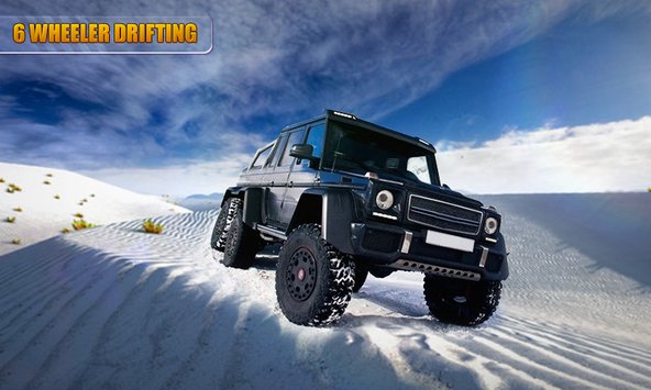 White Desert Truck Racing Drive游戏安卓版下载图片2