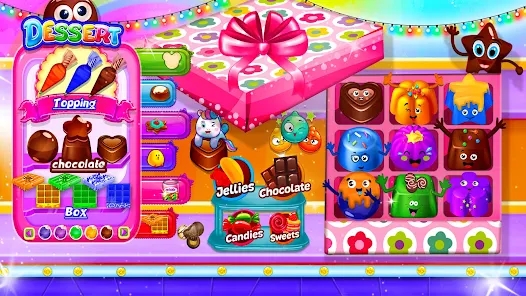 巧克力店中文版游戏安卓版下载（Choco Candy Factory Maker Game） v1.1