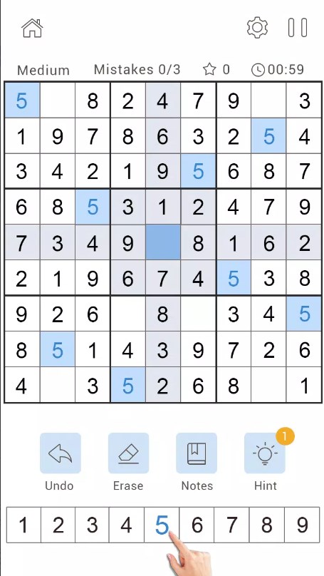 经典的每日数独最新版安卓版下载（Daily Sudoku Classic） v1.1.9