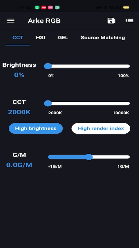 Arke RGB拍摄补光app官方下载图片1