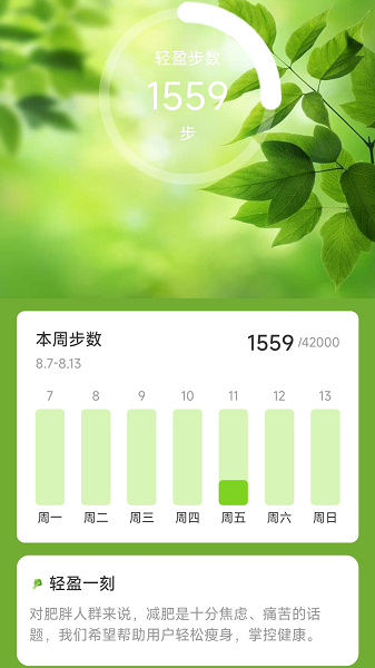 轻盈计步app安卓版下载 v2.0.1