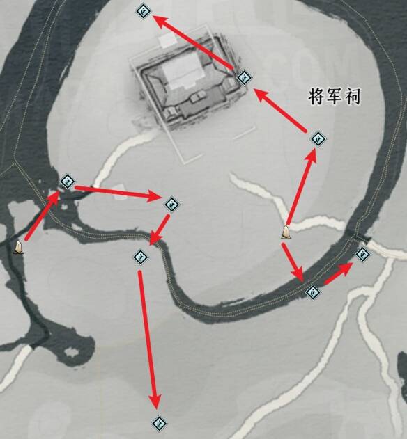 燕云十六声清河探索攻略：蹊跷、箱子、奇巧全收集图片4