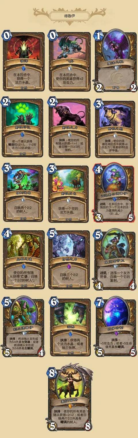 炉石传说2022标准模式卡组有哪些