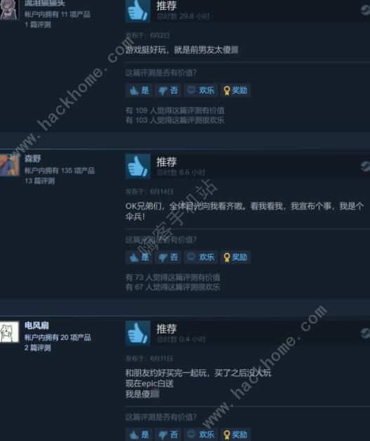 “EPIC免费送游，STEAM评论区再度沦陷”！网友自嘲：我是笨蛋图片4