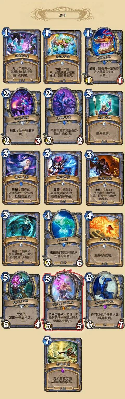 炉石传说2022标准模式卡组有哪些