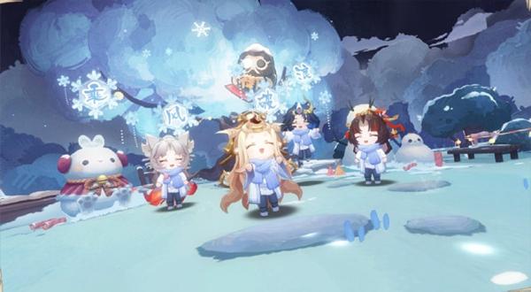 阴阳师冬雪相伴怎么玩