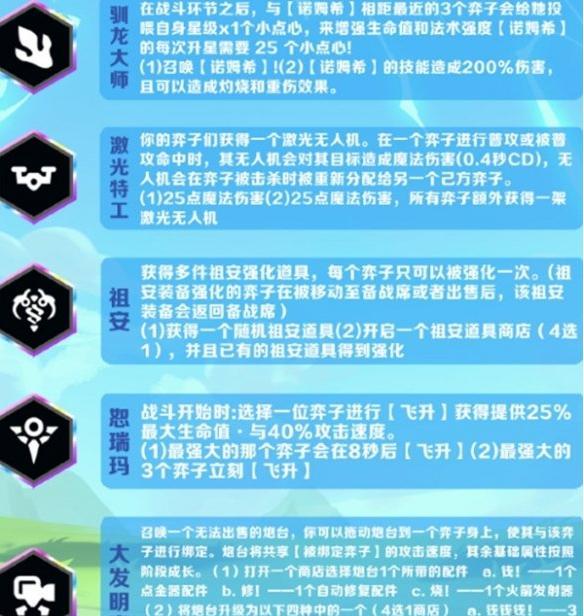 金铲铲之战派对时光机模式羁绊有哪些