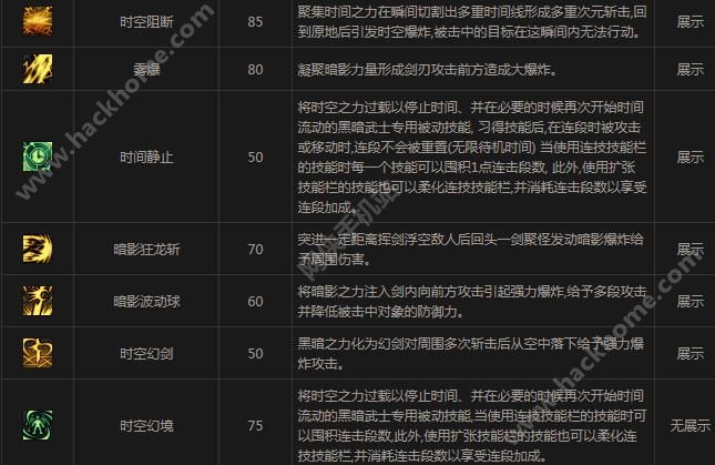 dnf手游暗黑武士、缔造者自觉 自觉技能特效一览图片3