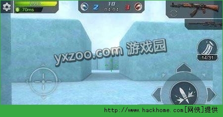 全民突击雪地自由移动操作技巧
