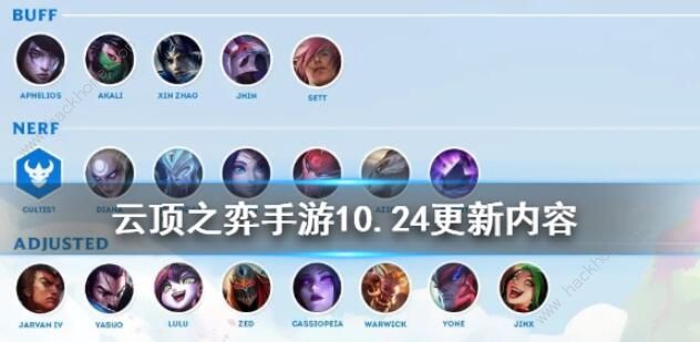 云顶之弈10.24版本更新公告 永恩狼人技能重做​