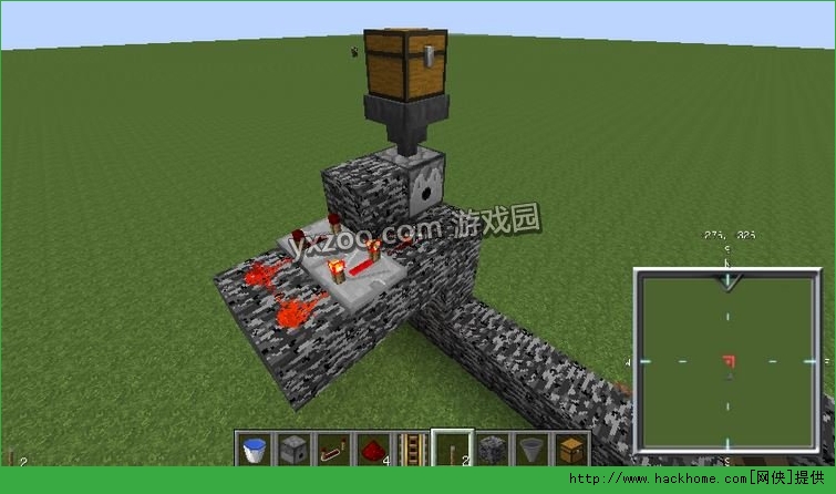 我的世界无限距离TNT大炮制作图文教程图片5