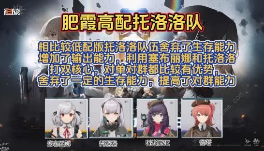 少女前线2追放公测阵容推荐 天梯最强组合搭配攻略图片3
