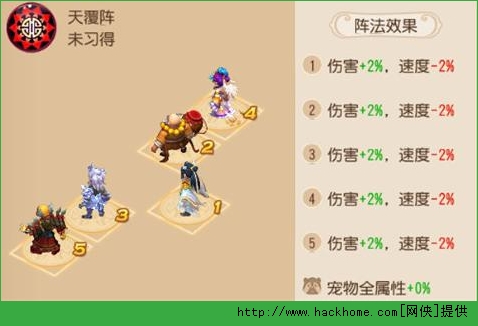 梦幻西游手游阵法详解 梦幻西游手游阵法最高等级介绍