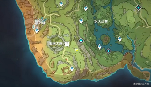 原神须弥地灵神龛怎么找