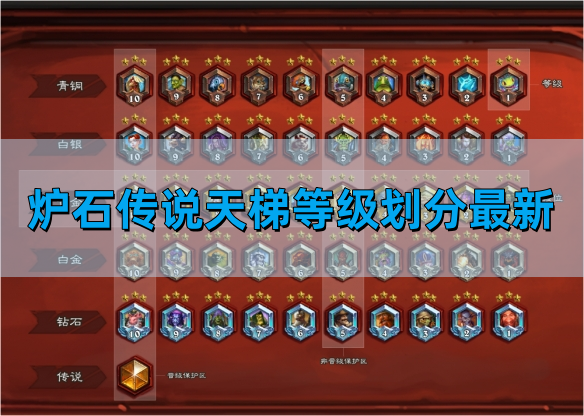 炉石传说天梯等级划分最新-天梯等级划分介绍