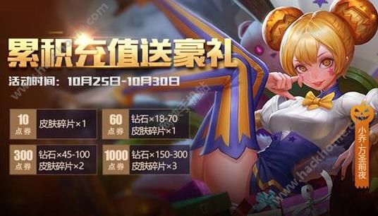 王者荣耀10.25-10.28 1周年限定皮肤免单图片1