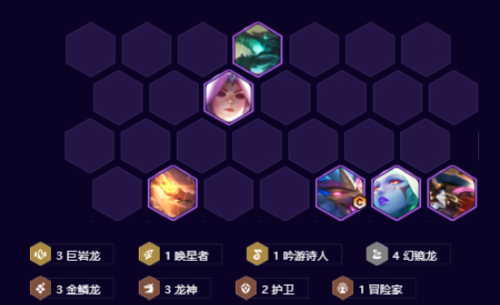 金铲铲之战三龙迭嘉阵容怎么玩