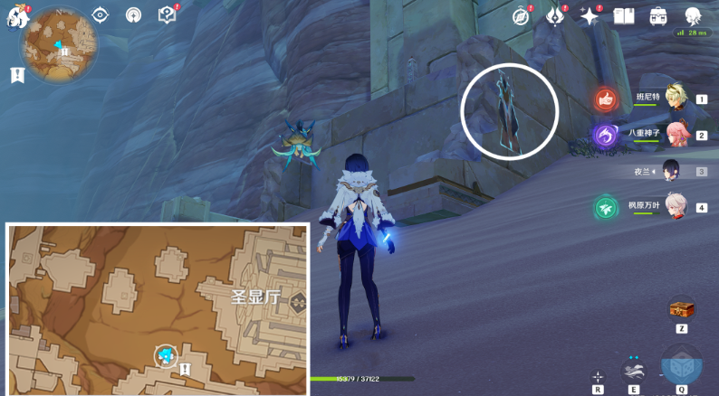 原神沙漠虚影在哪里