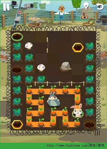 兔子复仇记（patchmania）穿过大火第46通关攻略图片2