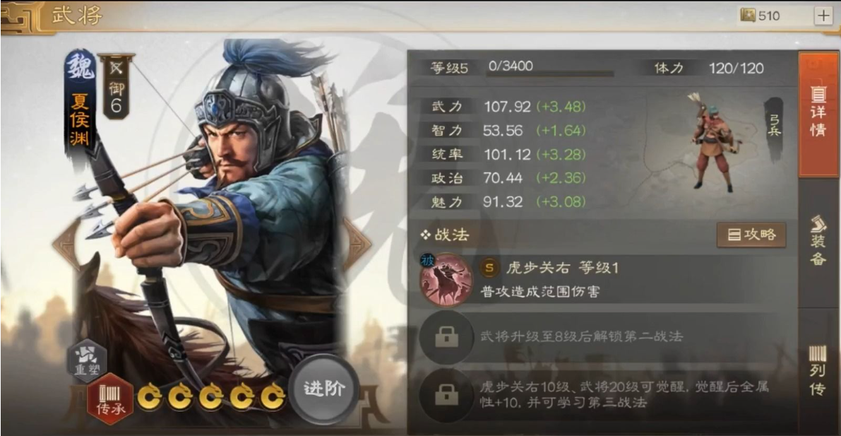 三国志战棋版夏侯渊怎么样