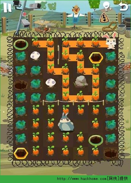 兔子复仇记（patchmania）穿过大火第46通关攻略