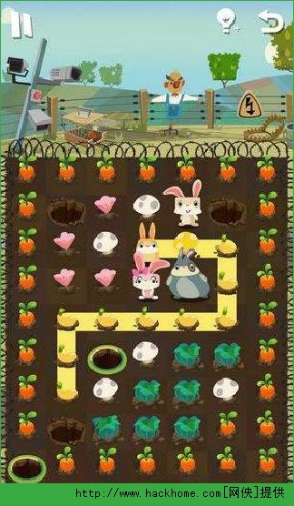 兔子复仇记（patchmania）穿过大火第53通关攻略