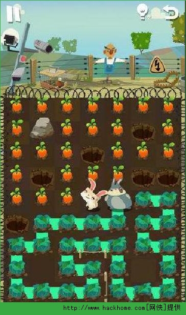 兔子复仇记（patchmania）穿过大火第56通关攻略