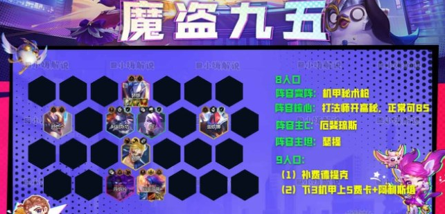 金铲铲之战地下魔盗团阵容怎么玩