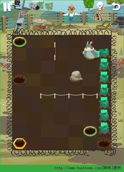 兔子复仇记（patchmania）穿过大火第46通关攻略图片4