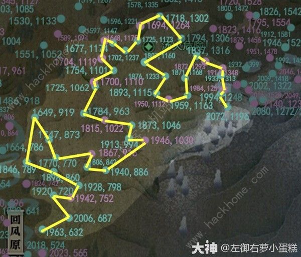 逆水寒逍遥卡昆仑虚收集攻略 逍遥卡昆仑虚全收集坐标一览图片6