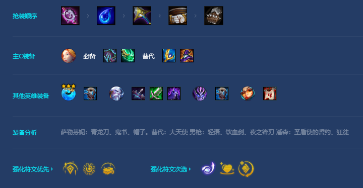 金铲铲之战魔导萨勒芬妮怎么玩