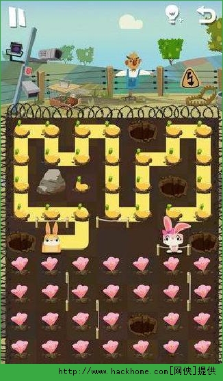 兔子复仇记（patchmania）穿过大火第55通关攻略