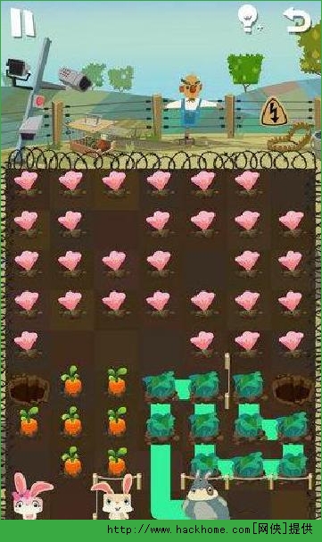 兔子复仇记（patchmania）穿过大火第54通关攻略