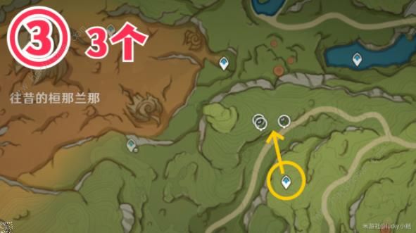 原神帕蒂沙兰3.6采集路线图 帕蒂沙兰在哪比较多图片7