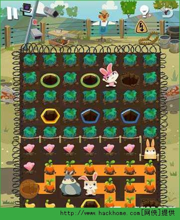 兔子复仇记（patchmania）穿过大火67通关攻略