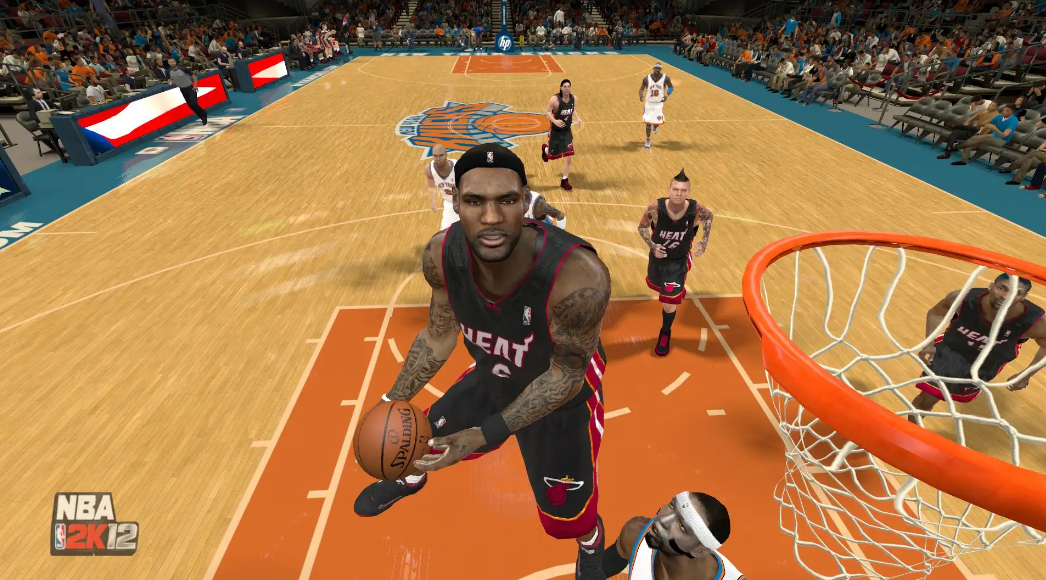 nba2k12怎么扣篮