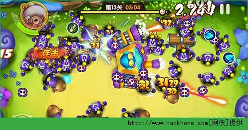 宫爆老奶奶2第13关怎么过 宫爆老奶奶2第13关三星过关技巧图片2