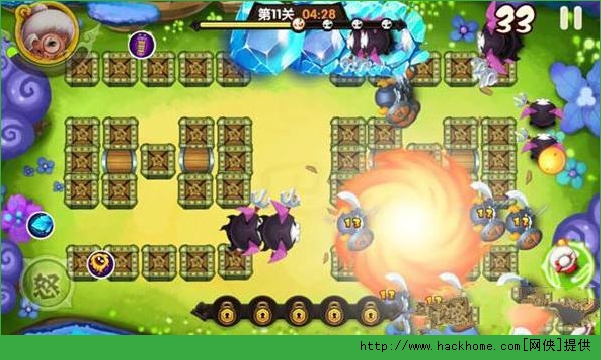 宫爆老奶奶2第11关三星通关攻略 宫爆老奶奶2第11关怎么过？图片3