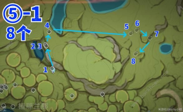 原神帕蒂沙兰3.6采集路线图 帕蒂沙兰在哪比较多图片9
