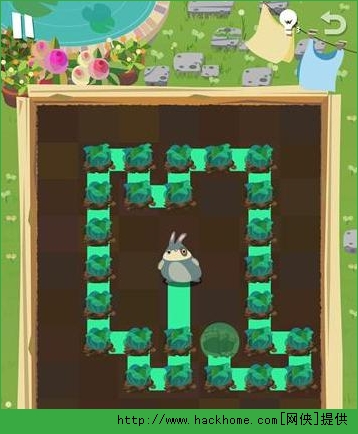 兔子复仇记（patchmania）青苔小屋45关通关攻略
