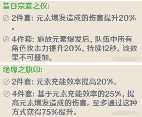 原神九条裟罗圣遗物怎么选择
