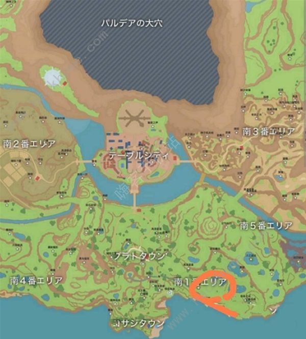宝可梦朱紫全地图素材大全 所有素材拾取地点一览
