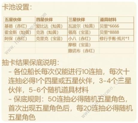 航海王梦想指针预抽卡怎么抽 预抽卡角色抽取推荐图片2