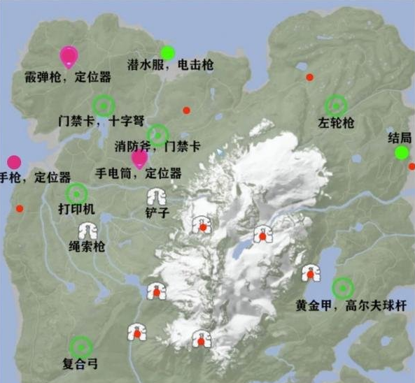 森林之子地图怎么查看