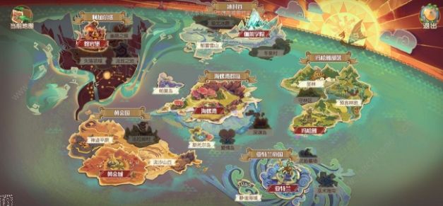 梦想新大陆地图大全 全地图资源NPC总汇