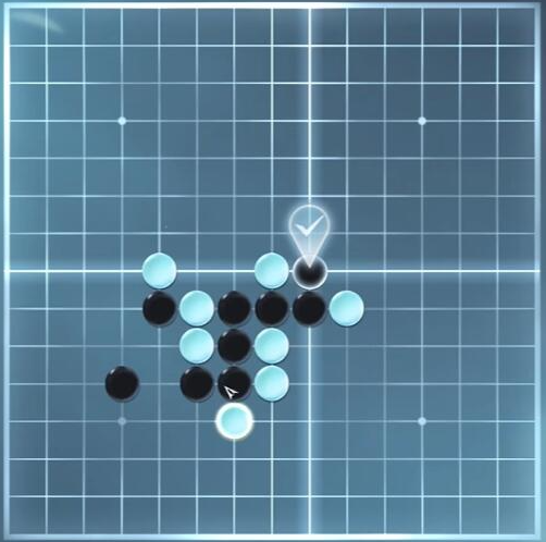 逆水寒手游五子棋残局十三怎么过